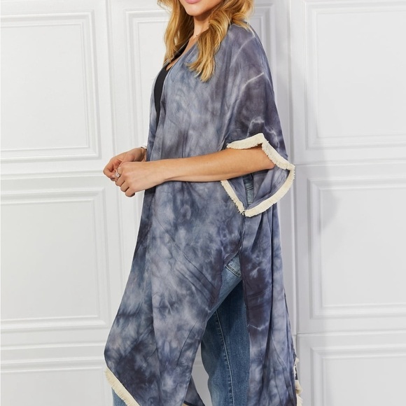 Cloud Rush Swim Cover-Up Kimono - Picture 10 of 10